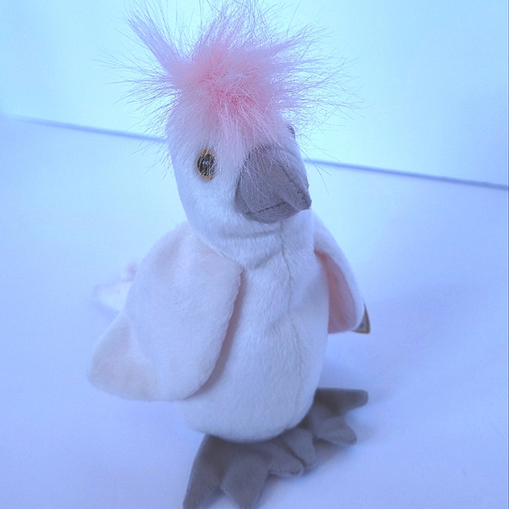 Ty Vintage 1998 Kuku the Cockatoo Classic Beanie Baby